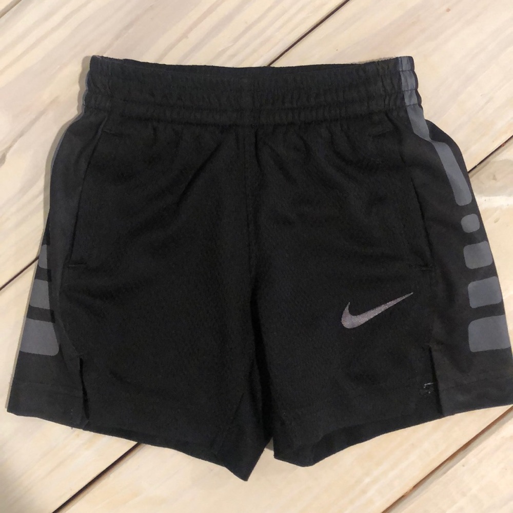 Nike Dri-Fit shorts- Black and Gray- Size 2t